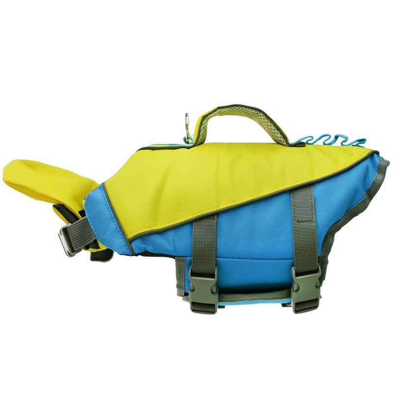 Adjustable Dog Life Vest with Reflective Stripes High Buoyancy