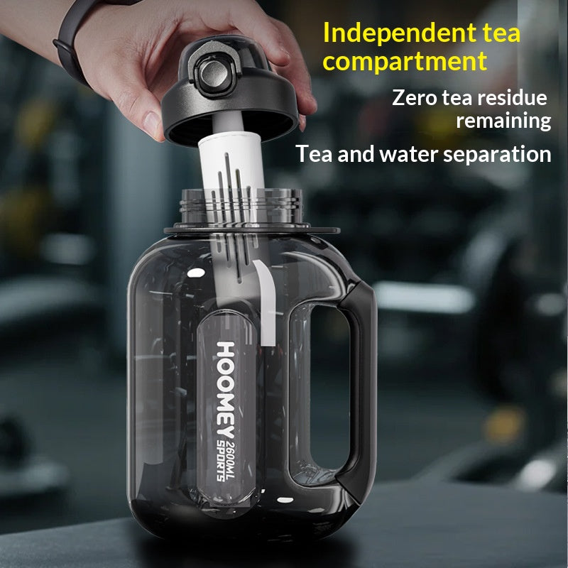 Large Capacity Sports Fitness Water Bottle 1800ml 2600ml