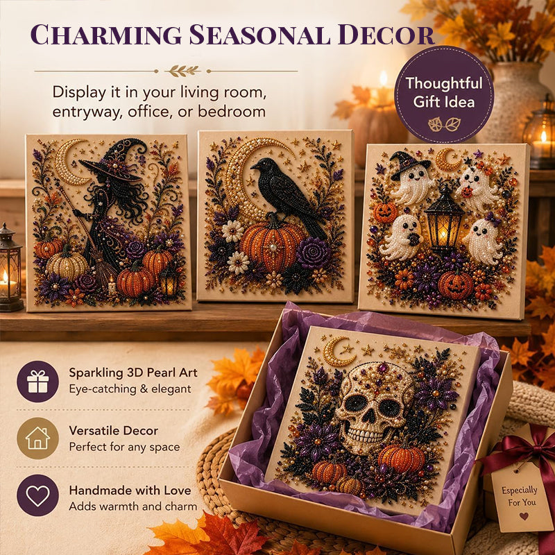 Spooky Ghost Diamond Art Kit