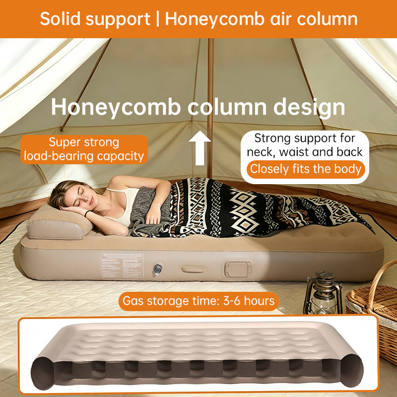 One-Touch Self-Inflating Air Mattress 