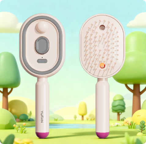 Electric Spray Airbag Massage Comb 
