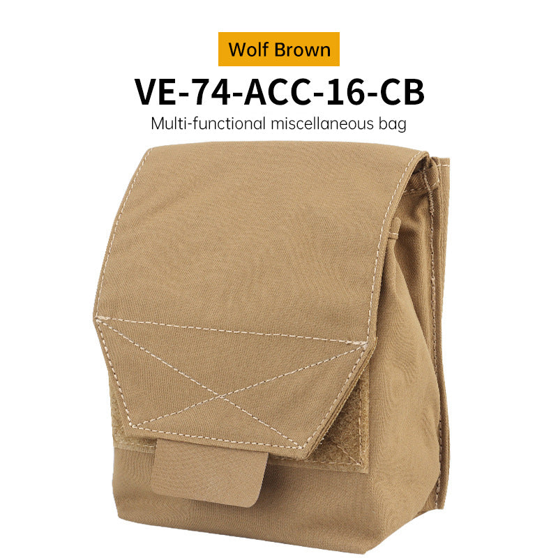 Tactical Laser Cut MOLLE Admin Pouch