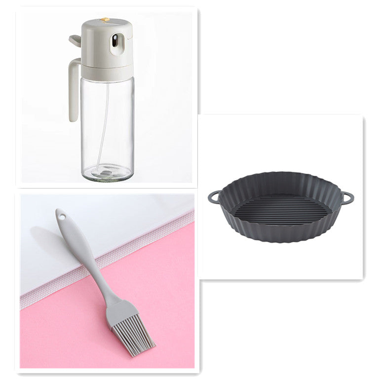 2-in-1 Oil Sprayer & Dispenser Bottle 