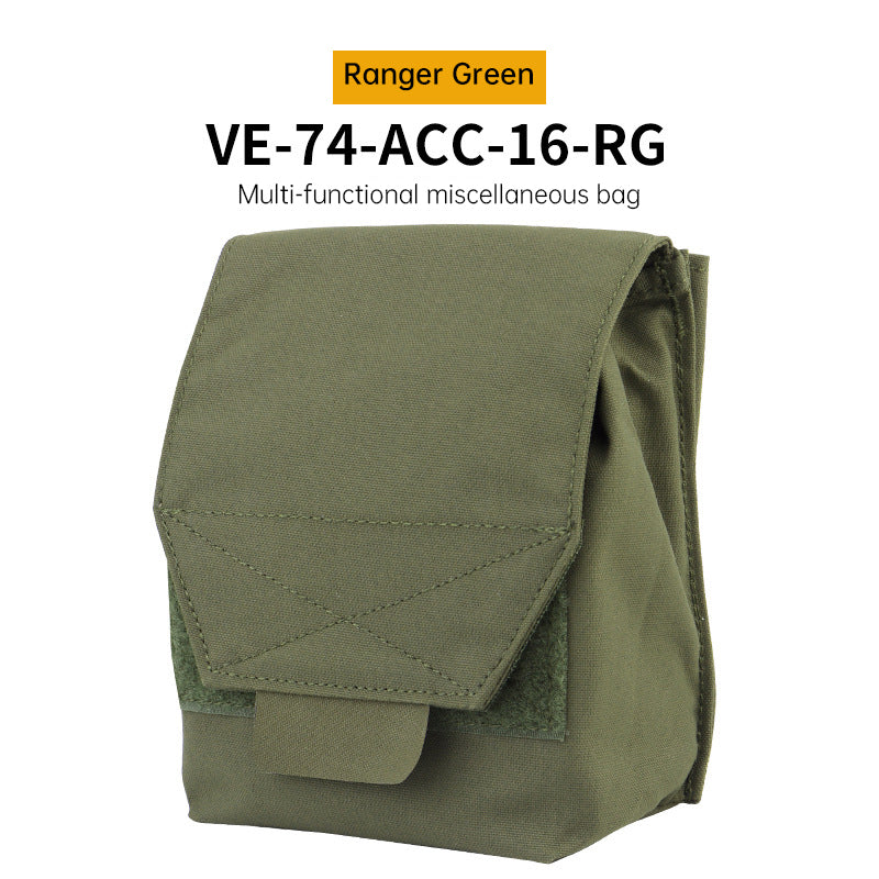 Tactical Laser Cut MOLLE Admin Pouch