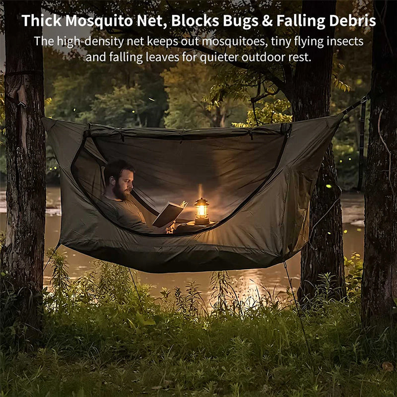 Zippered Bug Net Hammock  200x80cm