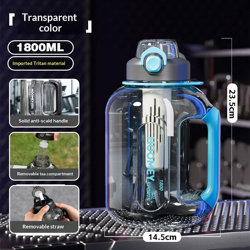 Large-capacity Water Cup Male Sports Fitness Bottle