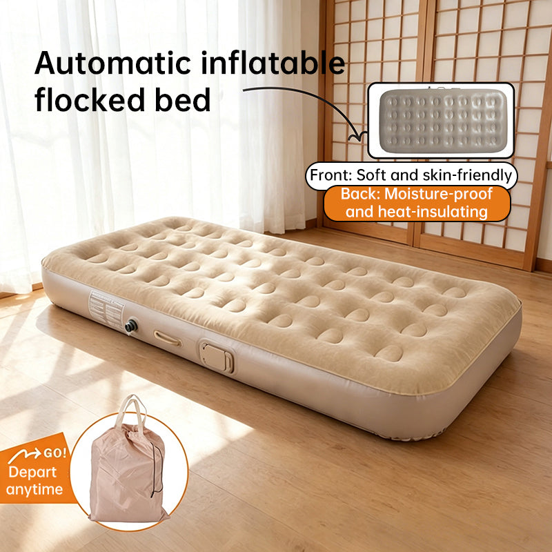 One-Touch Self-Inflating Air Mattress 
