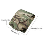 Tactical Laser Cut MOLLE Admin Pouch