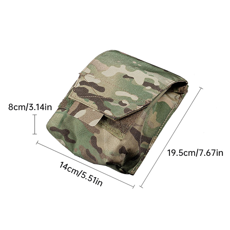 Tactical Laser Cut MOLLE Admin Pouch