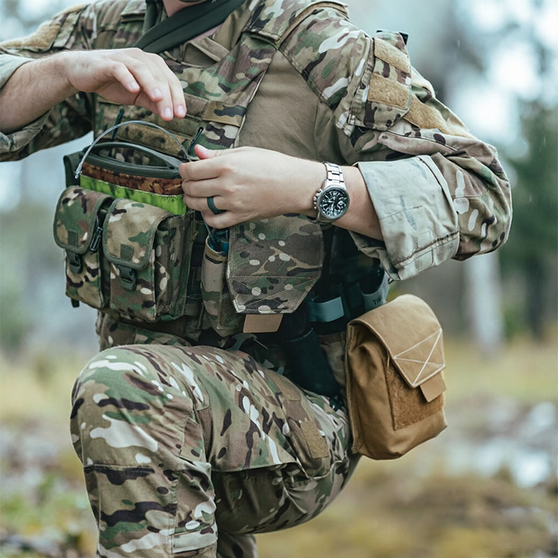 Tactical Laser Cut MOLLE Admin Pouch
