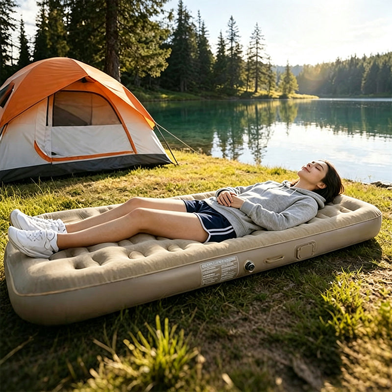 One-Touch Self-Inflating Air Mattress 