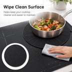 Heat Resistant Round Induction Cooker Mat