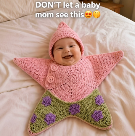 Starfish Baby Romper