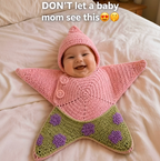 Starfish Baby Romper