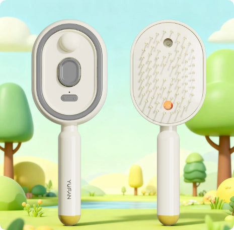 Electric Spray Airbag Massage Comb 