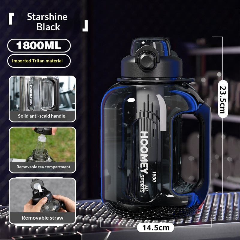 Large-capacity Water Cup Male Sports Fitness Bottle