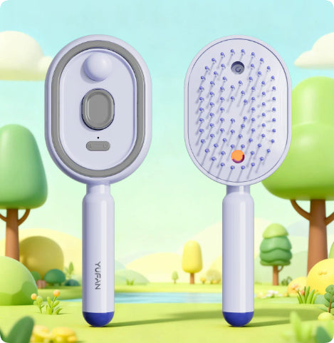 Electric Spray Airbag Massage Comb 